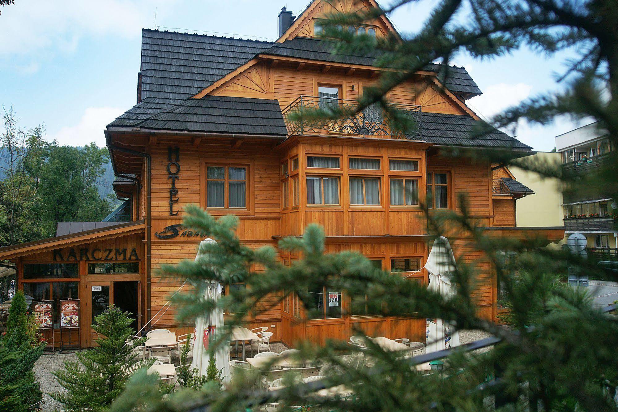 Hotel Sabala Закопане Экстерьер фото